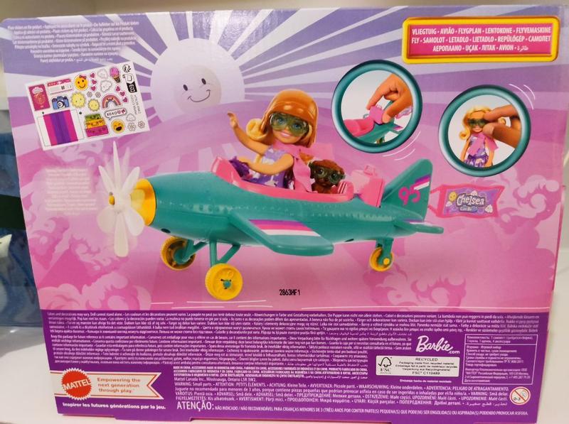Barbie and chelsea airplane travel trouble hotsell