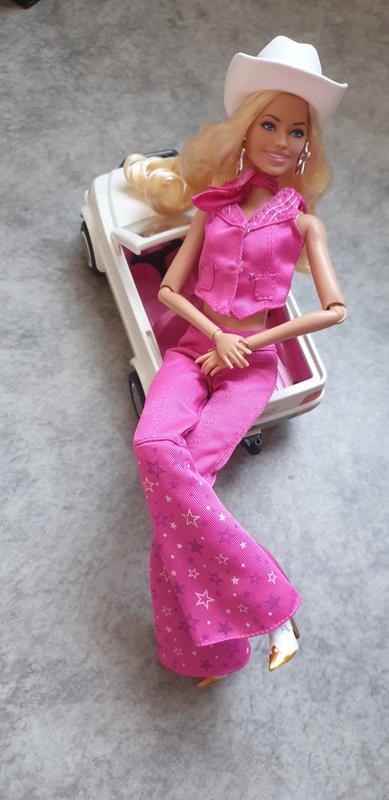 Poupée Barbie Le Film - Barbie en tenue western rose Mattel : King