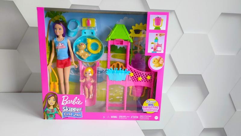 925233 - Coffret Barbie Skipper Premiers Jobs - Le Parc Aquatique 