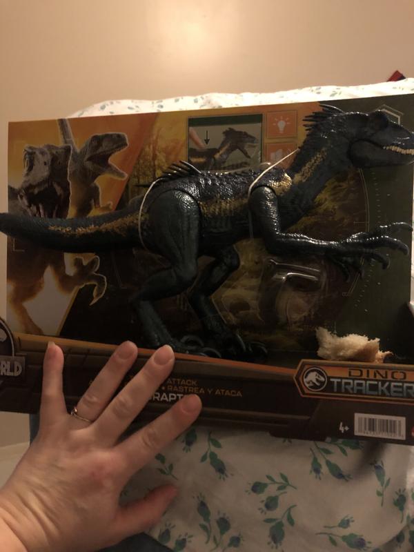 Action Figure Indoraptor Cerca e Attacca Jurassic World, dinosauri  giocattolo, HKY11