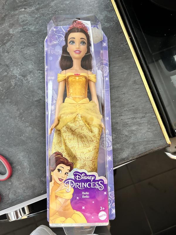 Disney Princesses Disney Poupée Belle Articulée avec Tenue Scintillante Et  Accessoires Dont Chaussures Et Diadème, Jouet Enfant, Dès 3 Ans, HLW11 :  : Jeux et Jouets