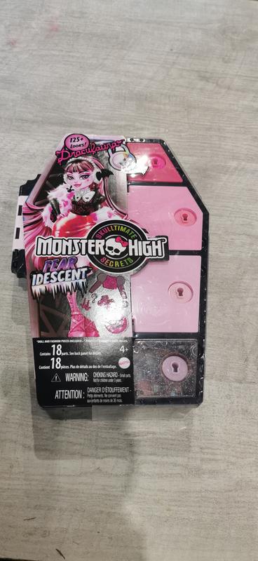 Monster High Coffret Monstrueux Secrets Draculaura Avec Poupée Et  Habillage, Casier Et Plus De 19 Accessoires, Jouet Enfant, Dès 4 Ans, HKY60  : : Jeux et Jouets