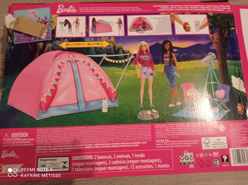 Tienda de campaña online para barbie