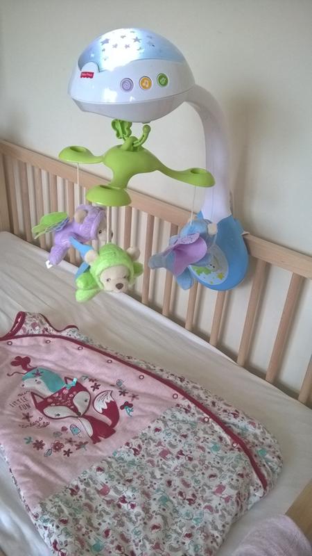 Fisher price butterfly dreams hotsell cot mobile