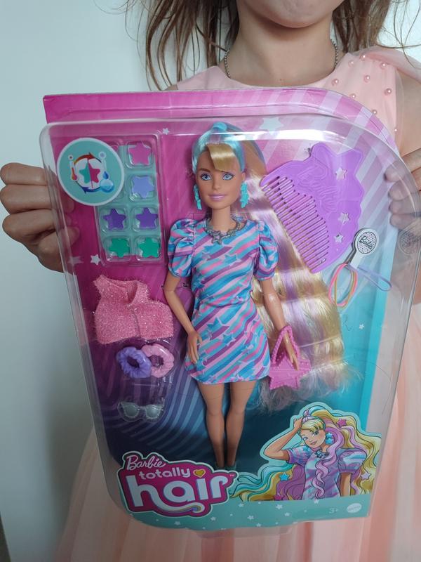 Barbie-Barbie Ultra Chevelure-Poupée à coiffer avec accessoires I HKT99 I  MATTEL