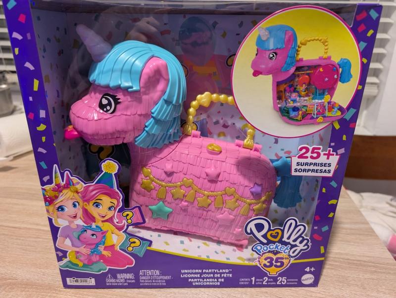 Unicorn Party Set De Juego Polly Pocket Unicornio Polly Pocket
