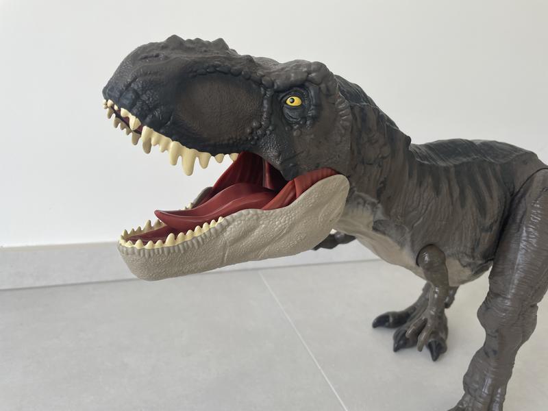 Figurine dinosaure - MATTEL - Jurassic World T-Rex Super Colossal - 60cm -  Dès 4 ans - Cdiscount Jeux - Jouets