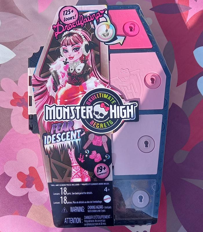 Monster High - Casiers Secrets de Draculaura Look Irisé - Poupée - 4 ans et  + - Cdiscount Jeux - Jouets