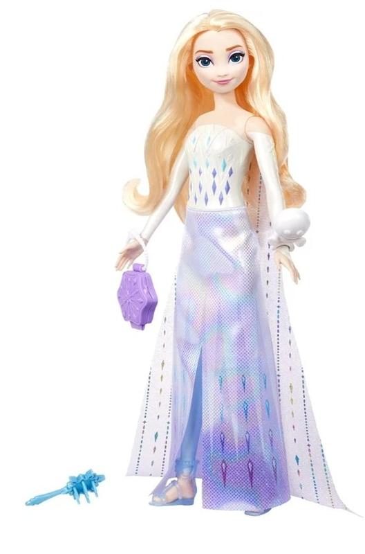 Disney Frozen SPIN REVEAL Elsa Doll Mattel