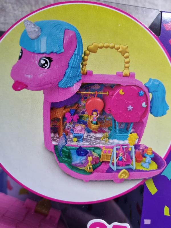 POLLY POCKET UNICORN PARTYLAND Playset Mattel