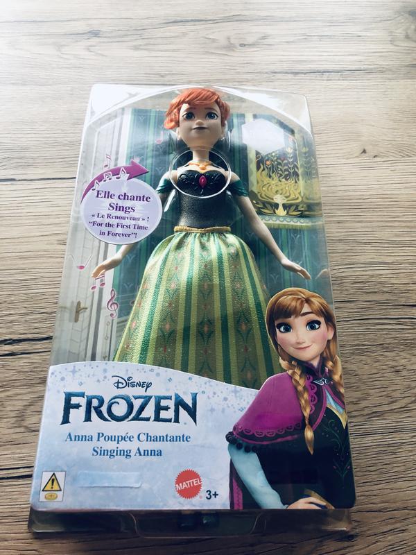 Disney Princess - La Frozen - Poupée Anna chantante - Poupées de mode - 3  ans et +