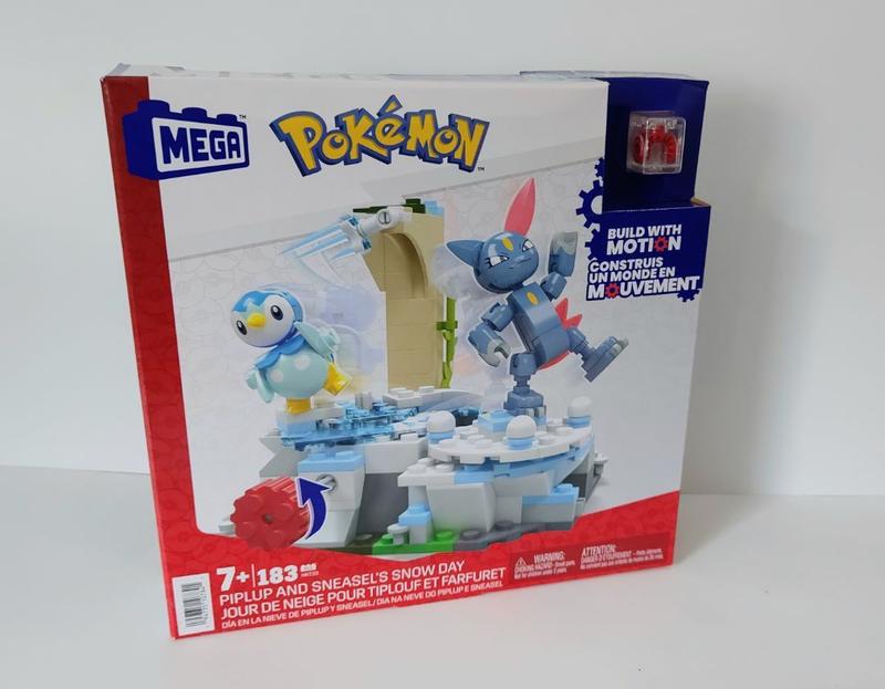 MEGA Pokemon Building Toy Kit Piplup and Sneasel's Snow Day (171