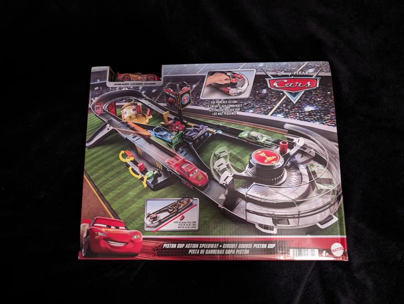 Disney · Pixar Cars-Circuit Course Piston Cup-Avec voiture 1/55 I HPD81 I  MATTEL