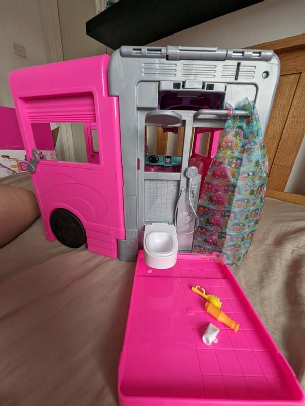 Barbie doll best sale camper van