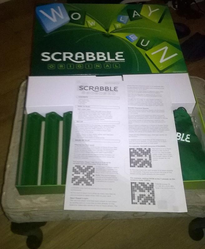 Mattel Scrabble Original English Y9592 Online at Best Price, Board Games