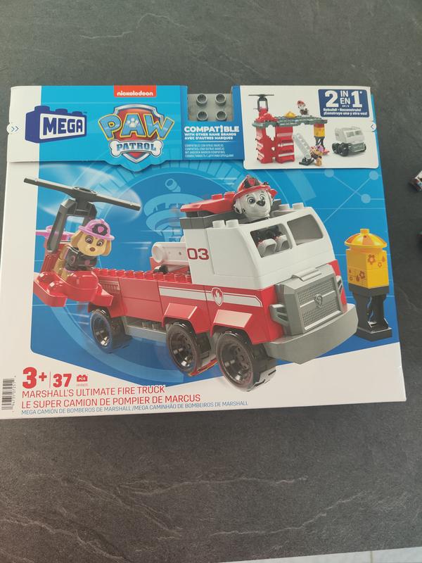 PAW Patrol Fire Engine Vehicle with Marshall  Camion pompier, Marshall paw  patrol, Paw patrol