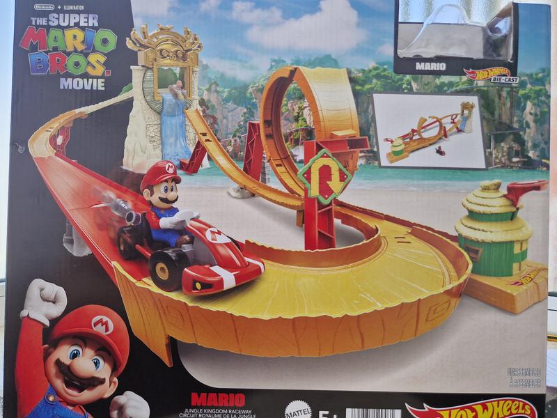 Hot Wheels Super Mario Bros. Movie Jungle Kingdom Raceway, HMK49