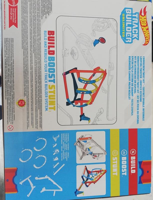 Circuit : spirale infernale multicolore Hot Wheels