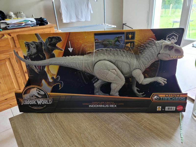 Dinosaure Indominus Rex Camouflage - Jurassic World Mattel : King