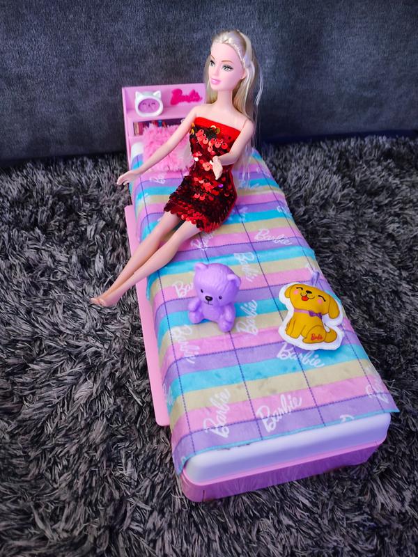 Mattel - Barbie - Set Camera da letto di Barbie, include una