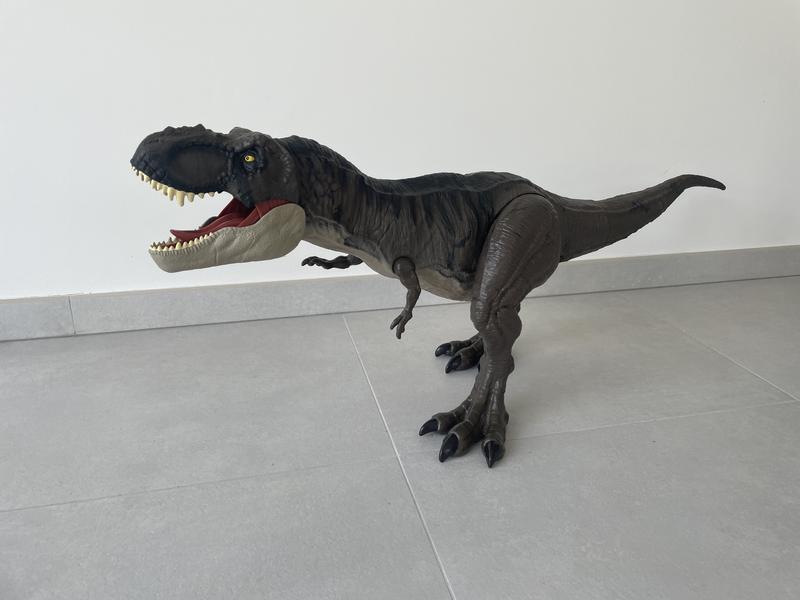 Figurine dinosaure - MATTEL - Jurassic World T-Rex Super Colossal - 60cm -  Dès 4 ans - Cdiscount Jeux - Jouets