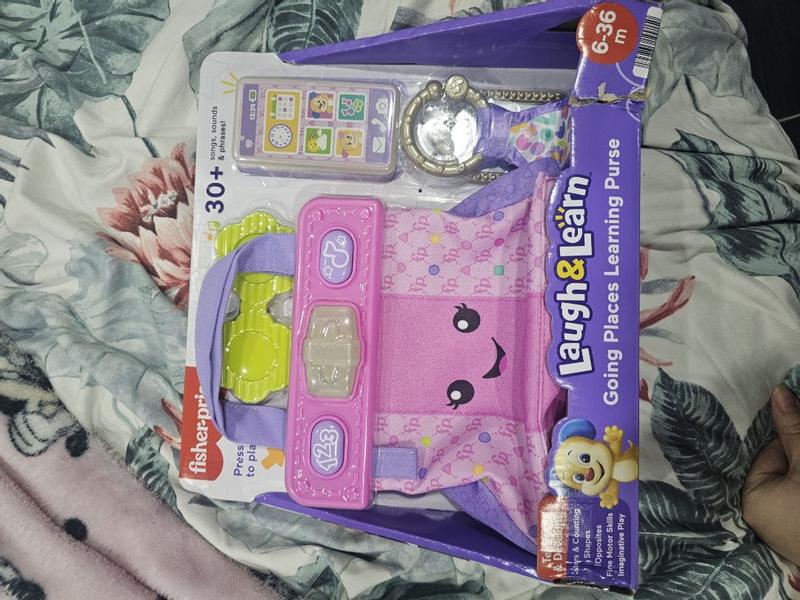 Fisher Price Laugh Learn Going Places Learning Purse Very