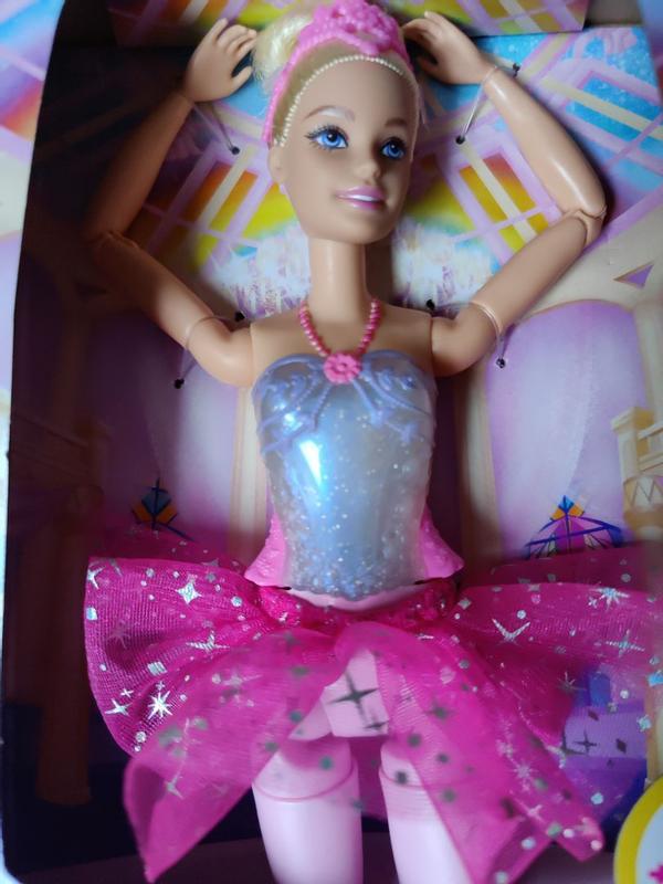 Poupée Barbie- Poupée Ballerine blonde - Lumières magiques