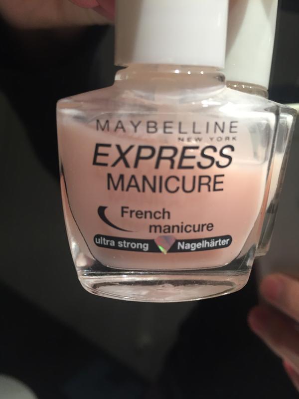 Express Manicure Nagelhärter| French Manicure Maybelline