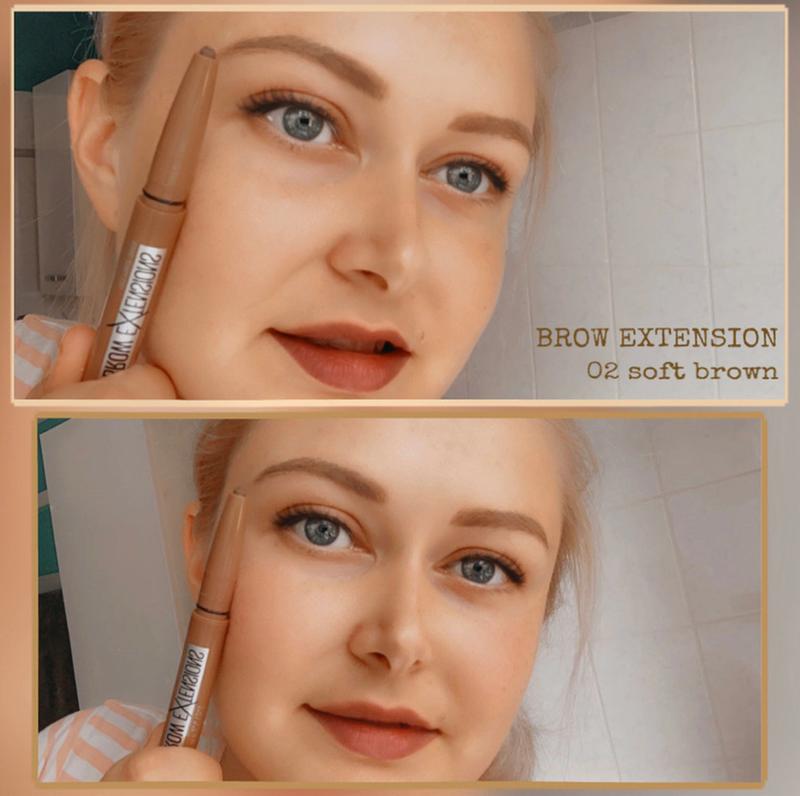 Brow on sale extension maybelline