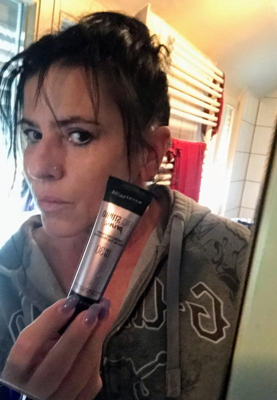 nach einem langen Tag, noch immer perfektes Make up