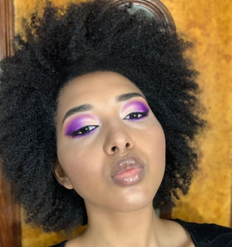 Recién maquillada