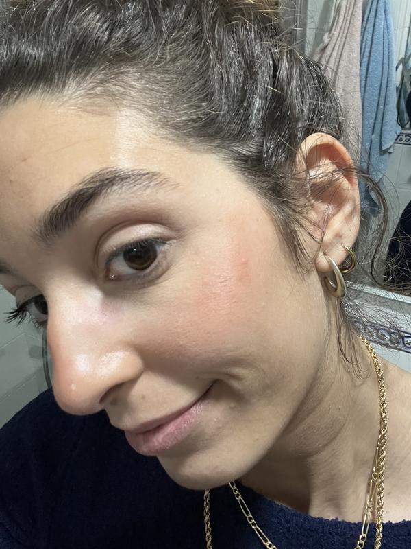 Mi cara con el corrector
