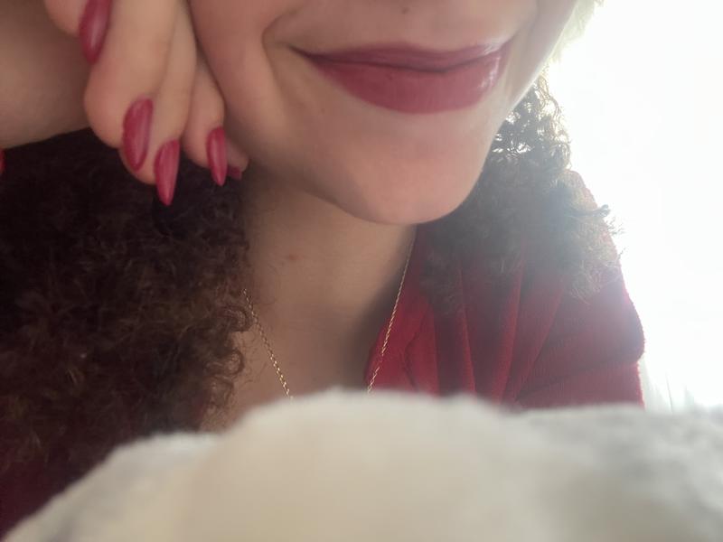 Así queda puesto el labial
