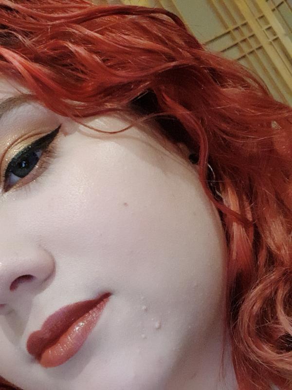 Maquillaje hecho con el corrector fit me