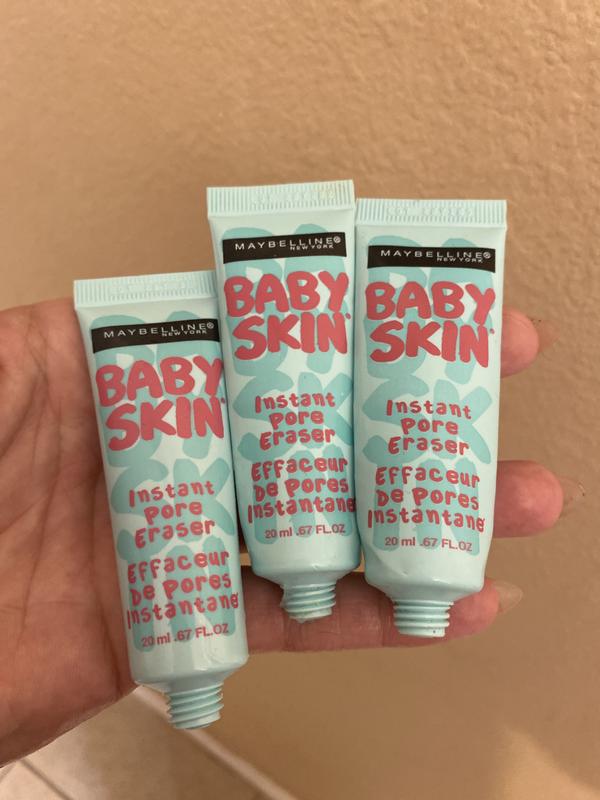 MAYBELLINE BABY SKIN PORE ERASER 3個セット Baby Skin® Instant Pore Eraser® Primer - Maybelline