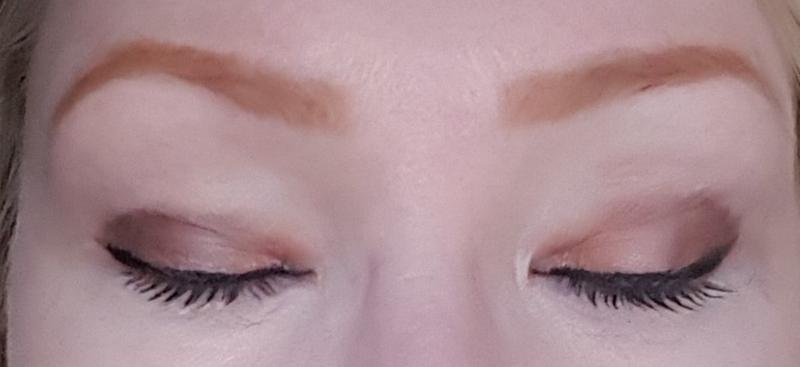 Brow tattoo Light brown