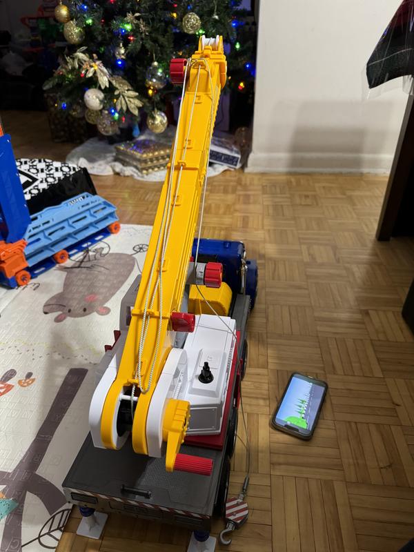 Kids Mandi Crane JCB Toy Friction Powered Toy, JCB Vehicles Truck, JCB Toy  Truck, Unbreakable Big Size Crane Toy, Pull Along, Pull Back, Push and Go