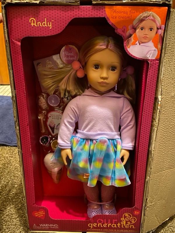 Our Generation Birthday Celebration Doll with Accessories Andy
