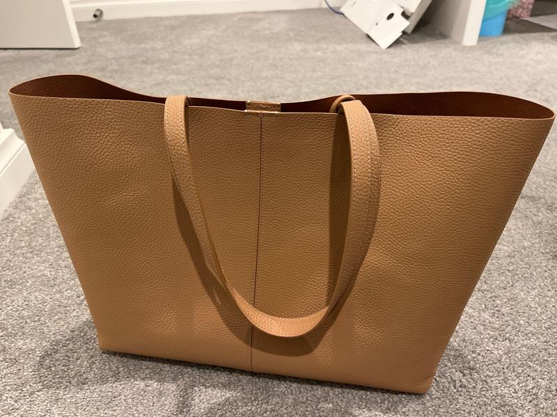 MAISONdeSABRE トートバッグ Sandstone Lily Snap Soft Tote in
