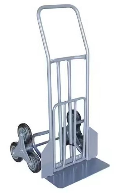 Carrello saliscale in acciaio con ruote a stella 250 kg