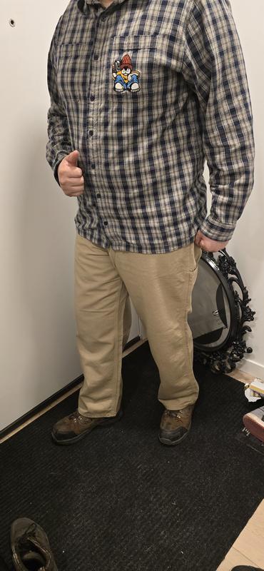 Carhartt Men's Flame Resistant Loose Fit Midweight Canvas Jeans - My new work pants for school!