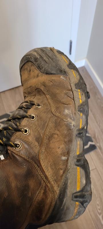 Leather holds up well.