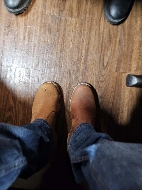 Both shoes look different.