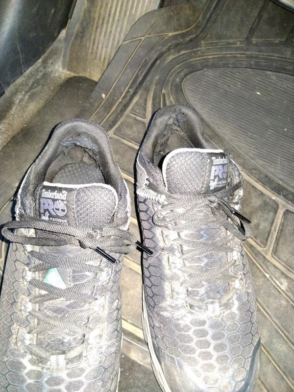 Worn Out Heel Linings