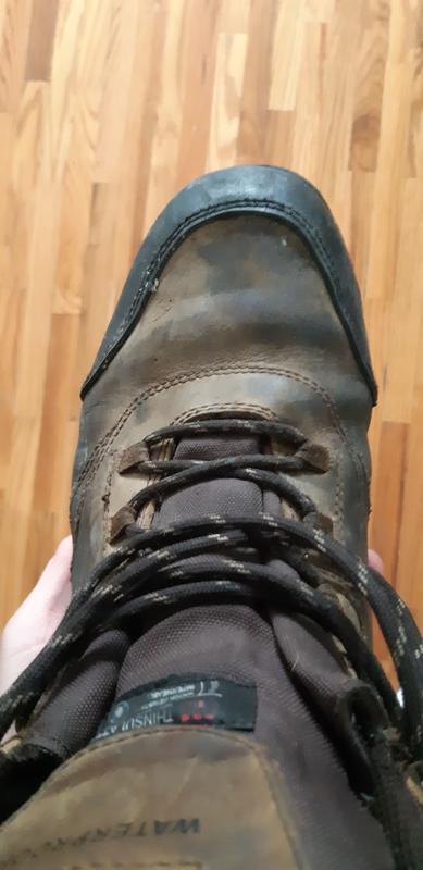 Laces and stitching hold up great