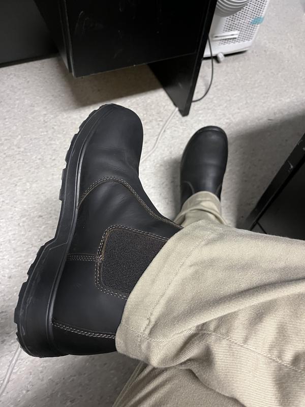 First day worn at work.
