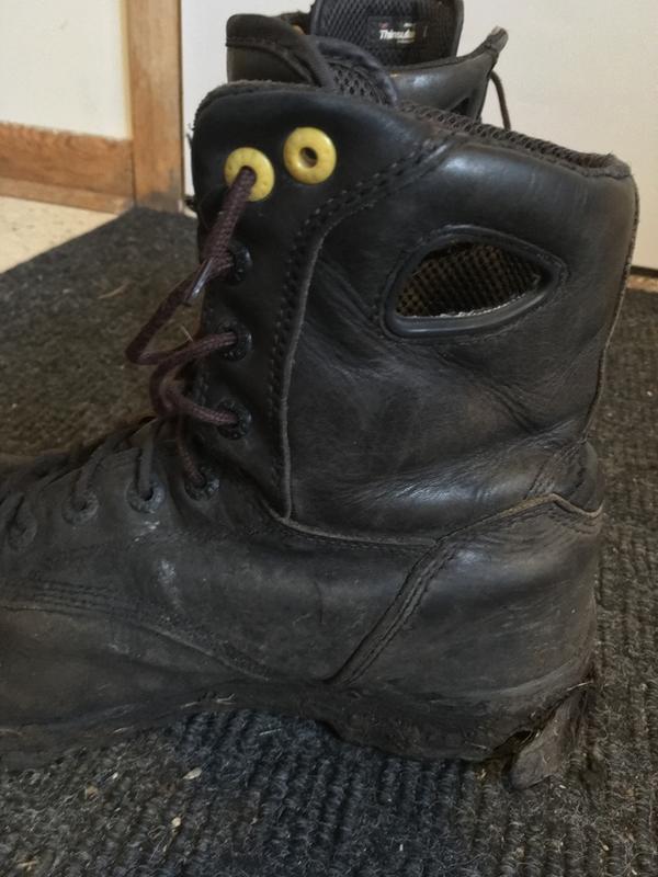 This is the only external failure of the boot. May have been my own wrong doing than the boot.