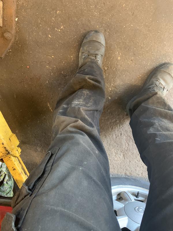 After solid days work and six months of wear in