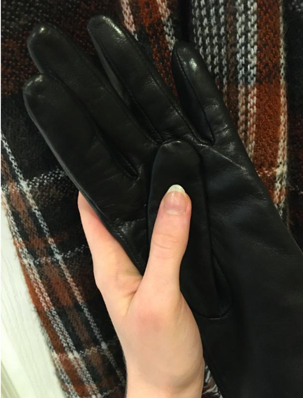 Cashmere Lined Leather Gloves