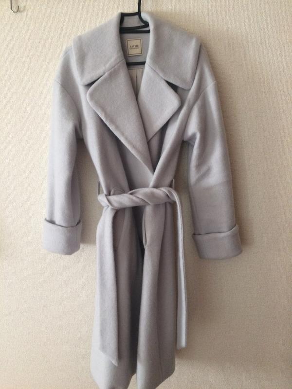 EATME ガウンコート EATME セーラーカラーガウンコート（ブラック） -ファッション通販